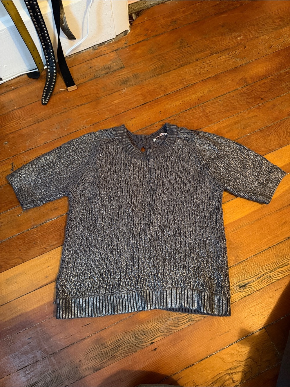 Rebecca Taylor Short Sleeve Sweater